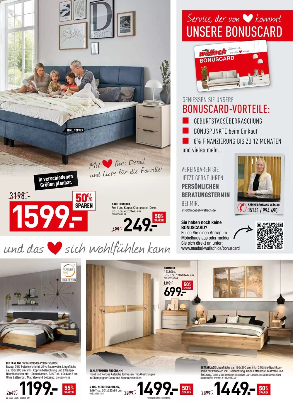 Möbel Wallach Prospekt (ab 04.02.2026) zum Blättern - Seite 9