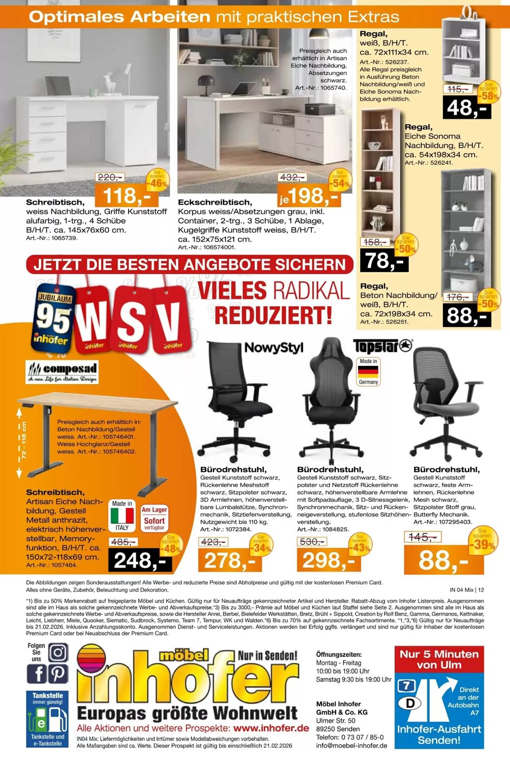 Möbel Inhofer Prospekt (ab 04.02.2026) zum Blättern - Seite 12
