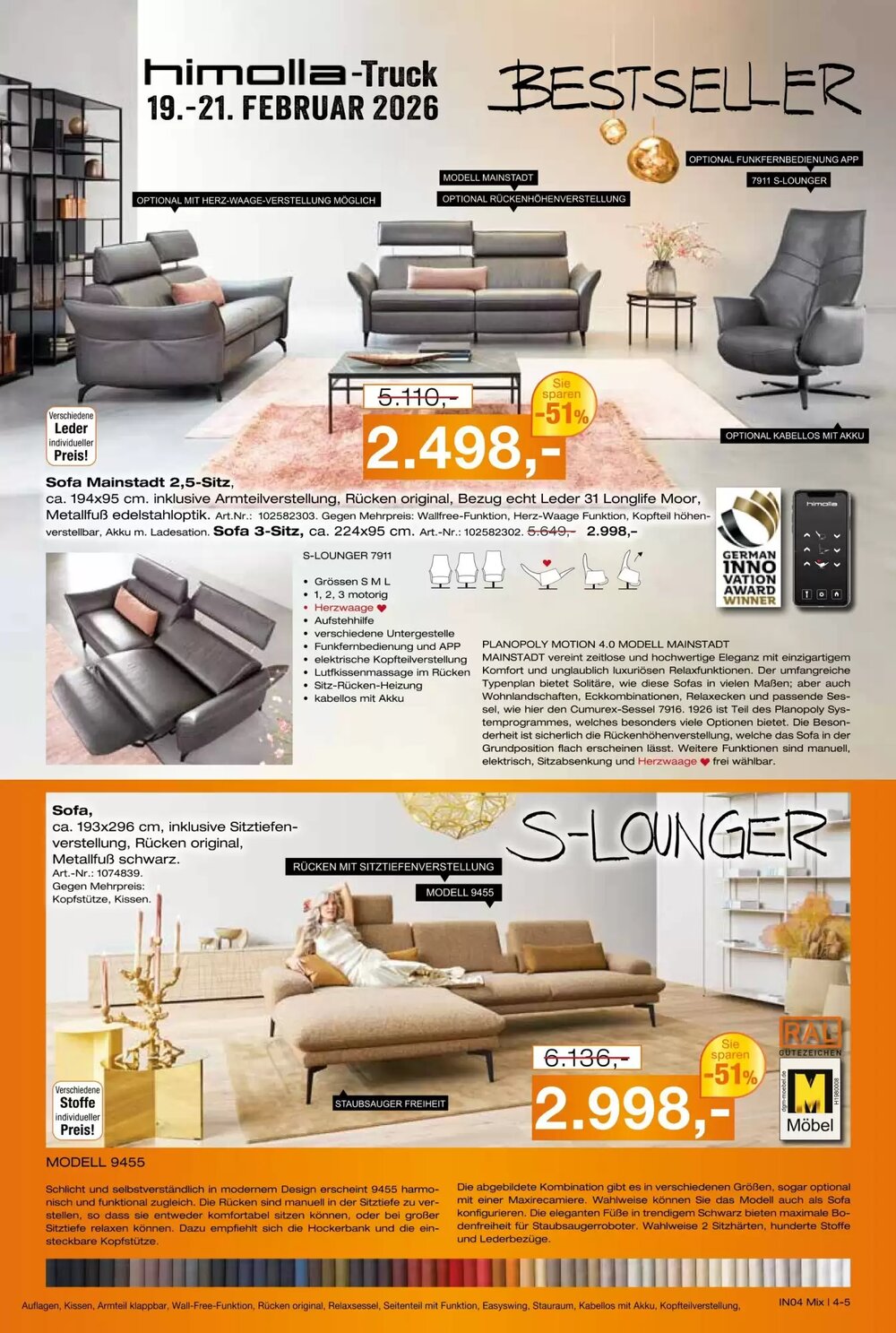 Möbel Inhofer Prospekt (ab 04.02.2026) zum Blättern - Seite 5