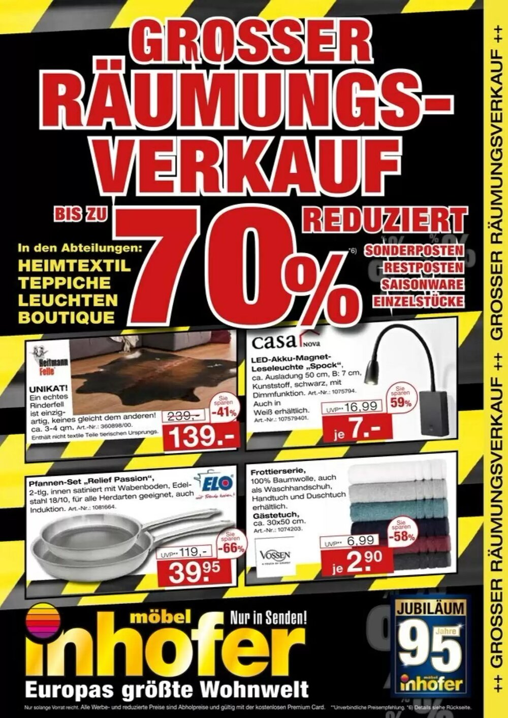 Möbel Inhofer Prospekt (ab 04.02.2026) zum Blättern - Seite 1