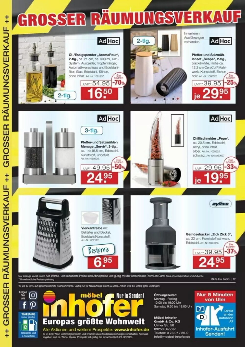 Möbel Inhofer Prospekt (ab 04.02.2026) zum Blättern - Seite 12