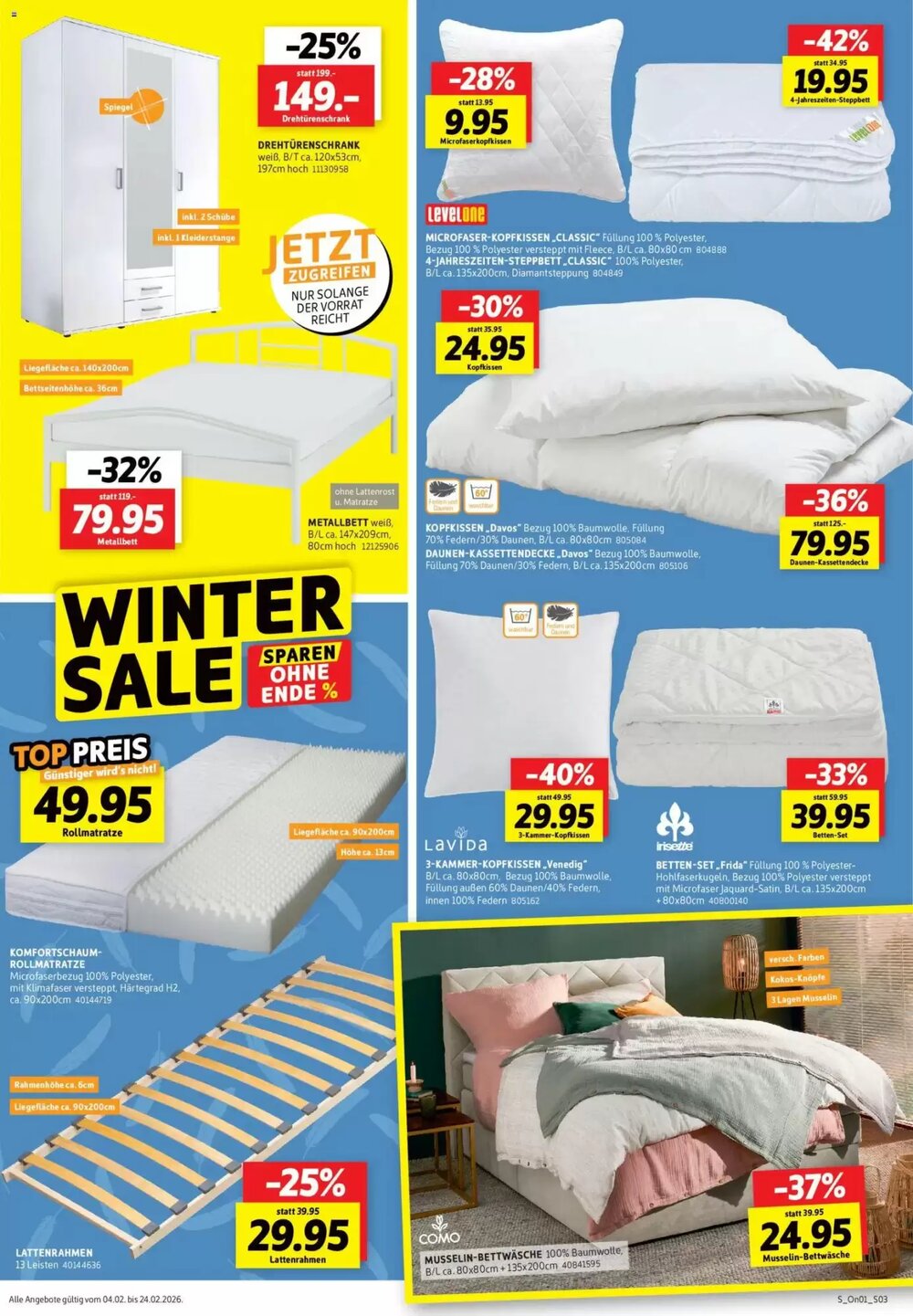 SCONTO Prospekt (ab 04.02.2026) zum Blättern - Seite 3