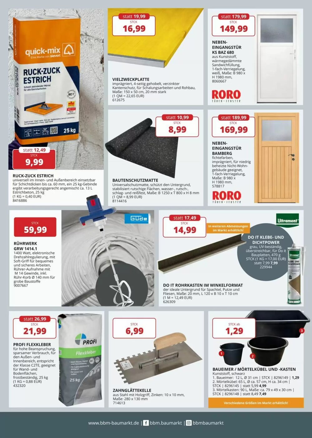 BBM Baumarkt Prospekt (ab 04.02.2026) zum Blättern - Seite 8