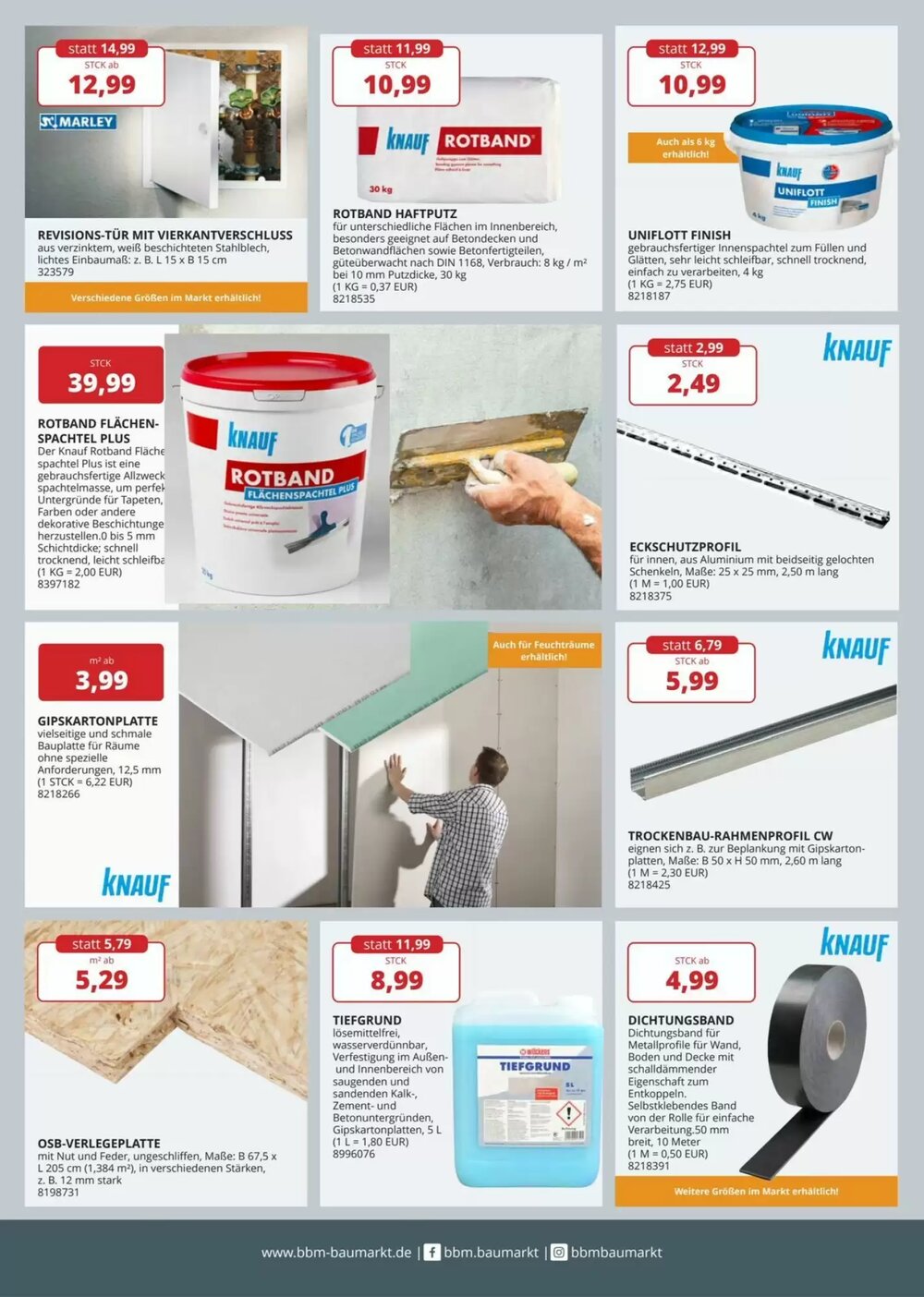 BBM Baumarkt Prospekt (ab 04.02.2026) zum Blättern - Seite 9