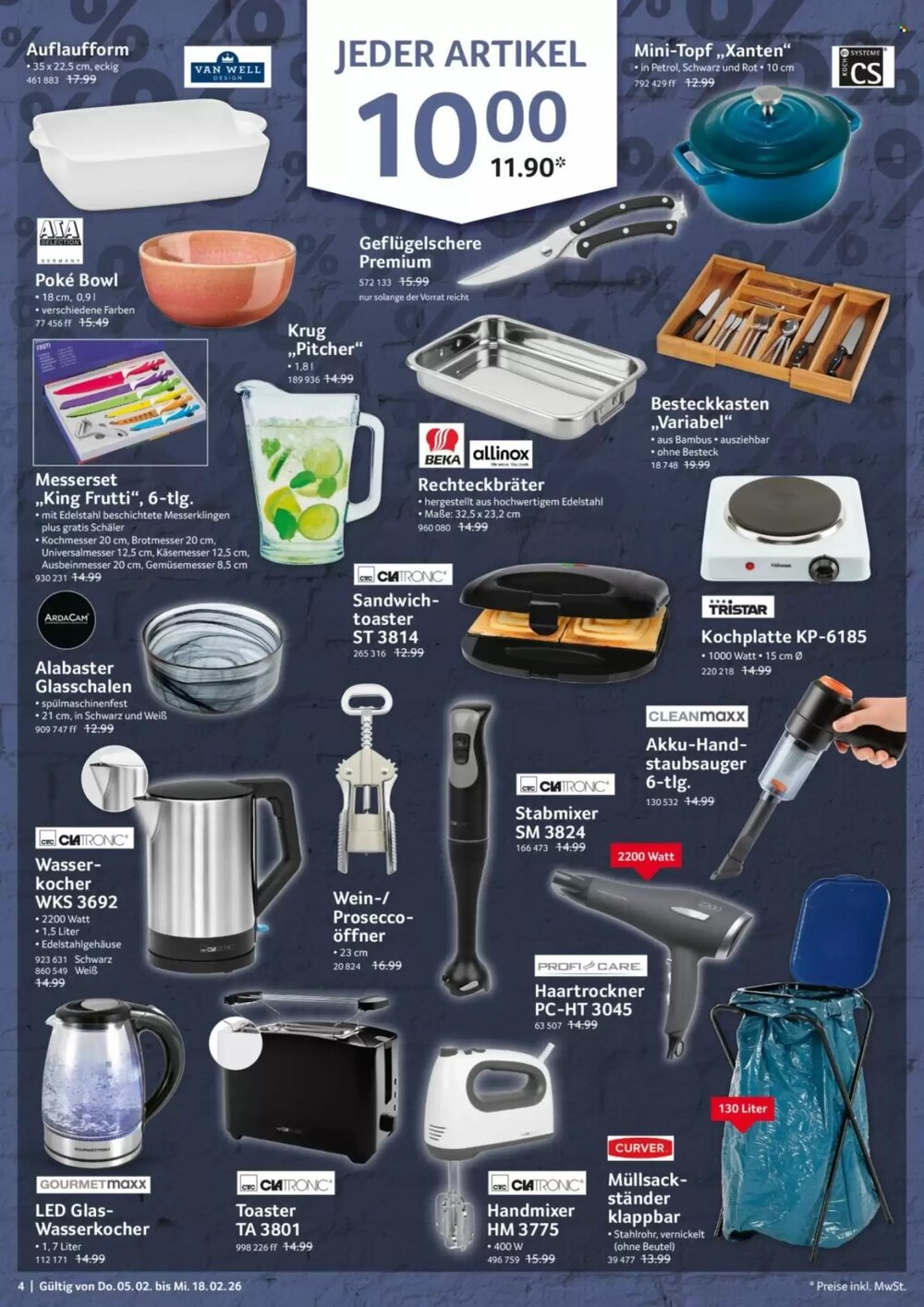 Selgros Prospekt (ab 05.02.2026) zum Blättern - Seite 4