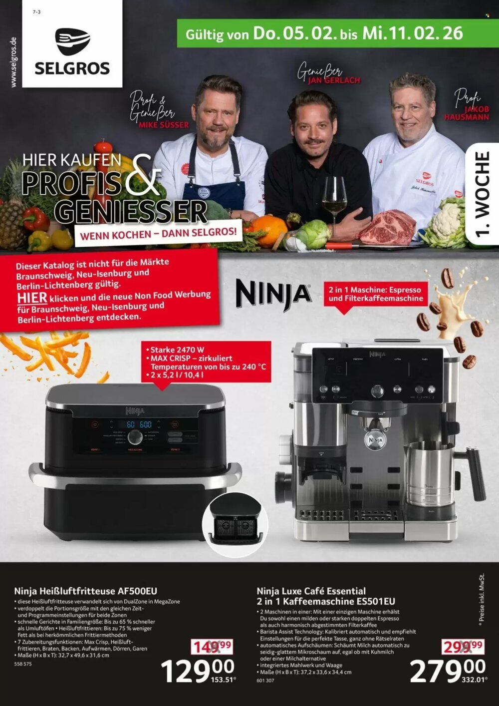 Selgros Prospekt (ab 05.02.2026) zum Blättern - Seite 1