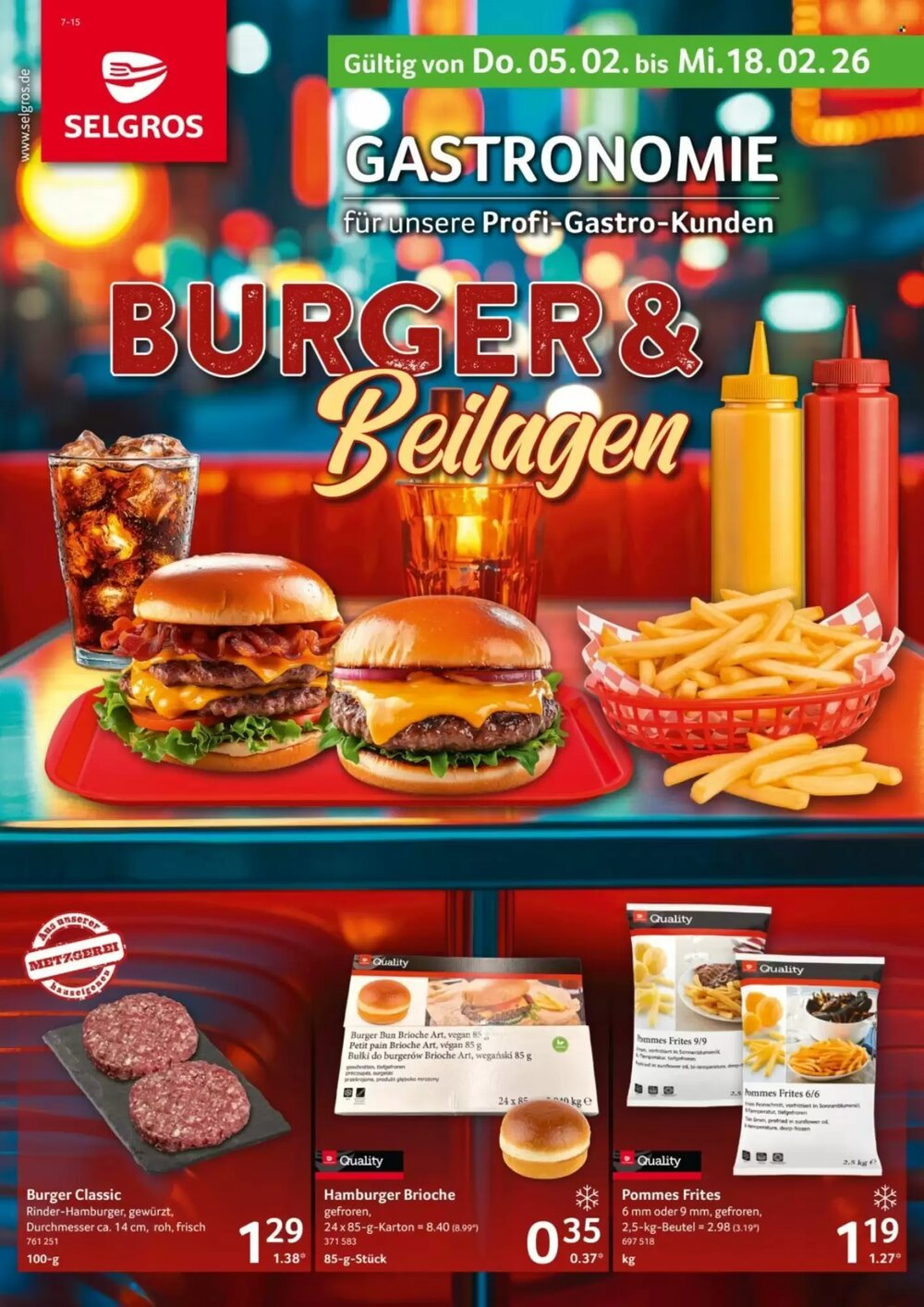 Selgros Prospekt (ab 05.02.2026) zum Blättern - Seite 1