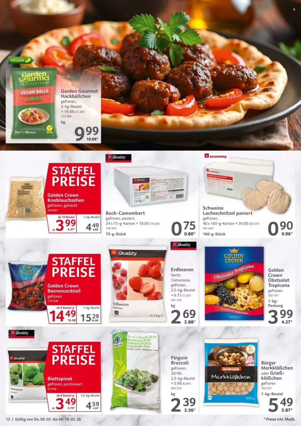 Selgros Prospekt (ab 05.02.2026) zum Blättern - Seite 12