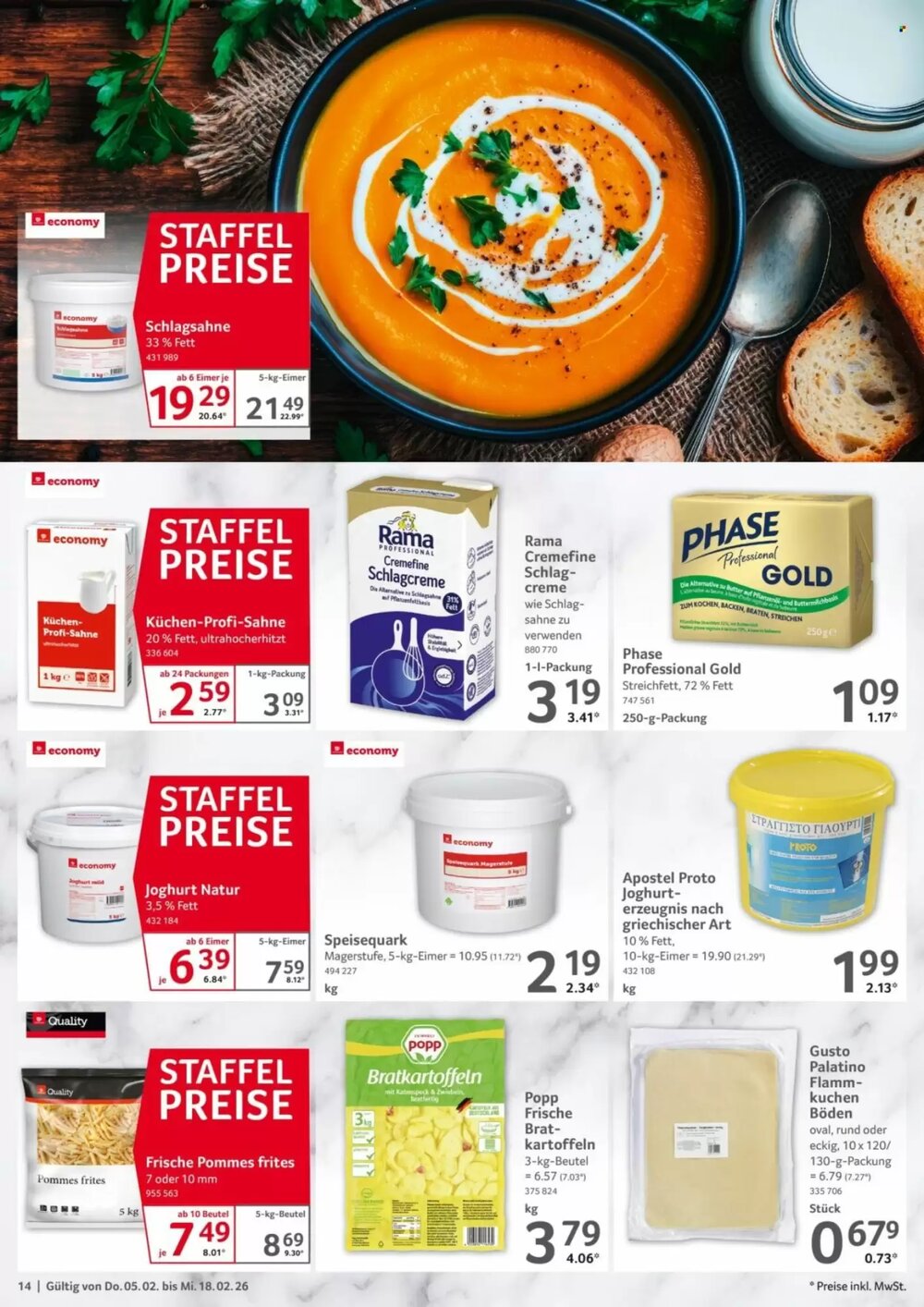 Selgros Prospekt (ab 05.02.2026) zum Blättern - Seite 14