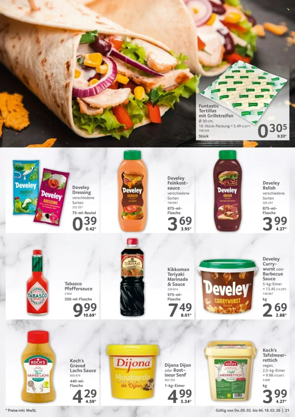 Selgros Prospekt (ab 05.02.2026) zum Blättern - Seite 21