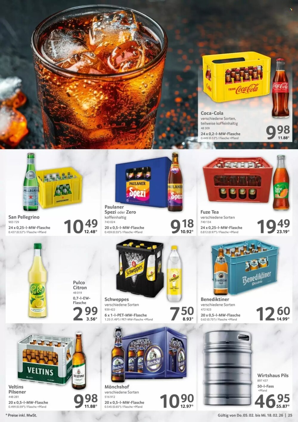 Selgros Prospekt (ab 05.02.2026) zum Blättern - Seite 25