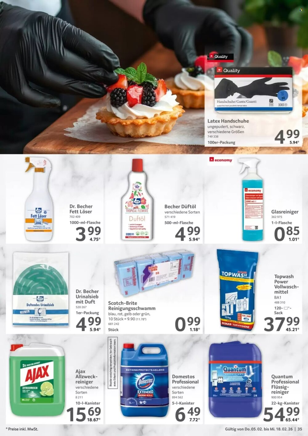 Selgros Prospekt (ab 05.02.2026) zum Blättern - Seite 35