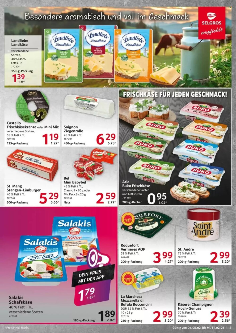 Selgros Prospekt (ab 05.02.2026) zum Blättern - Seite 13