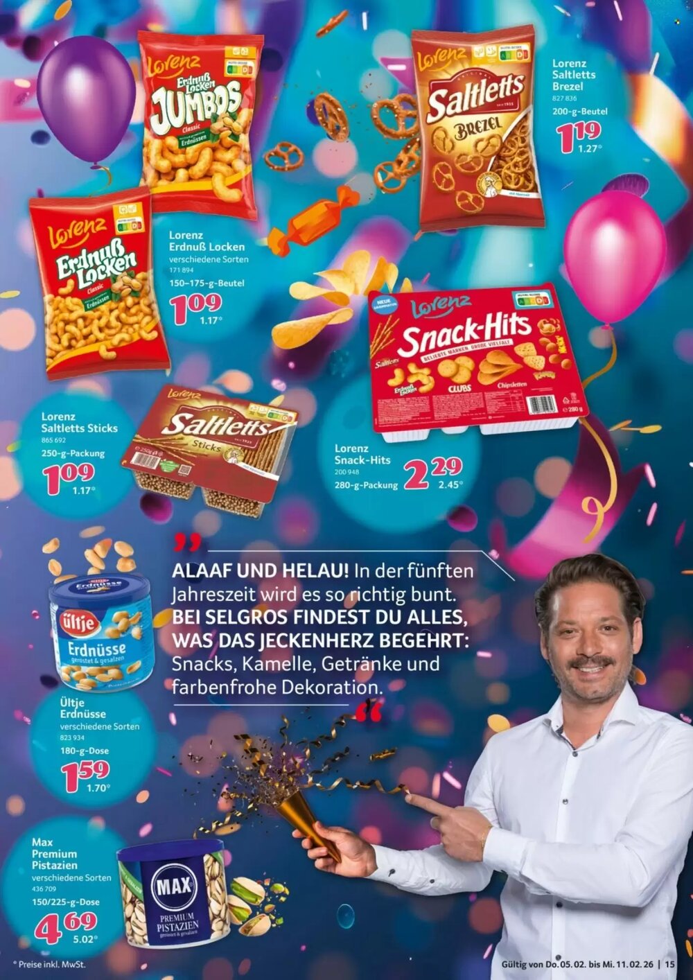 Selgros Prospekt (ab 05.02.2026) zum Blättern - Seite 15