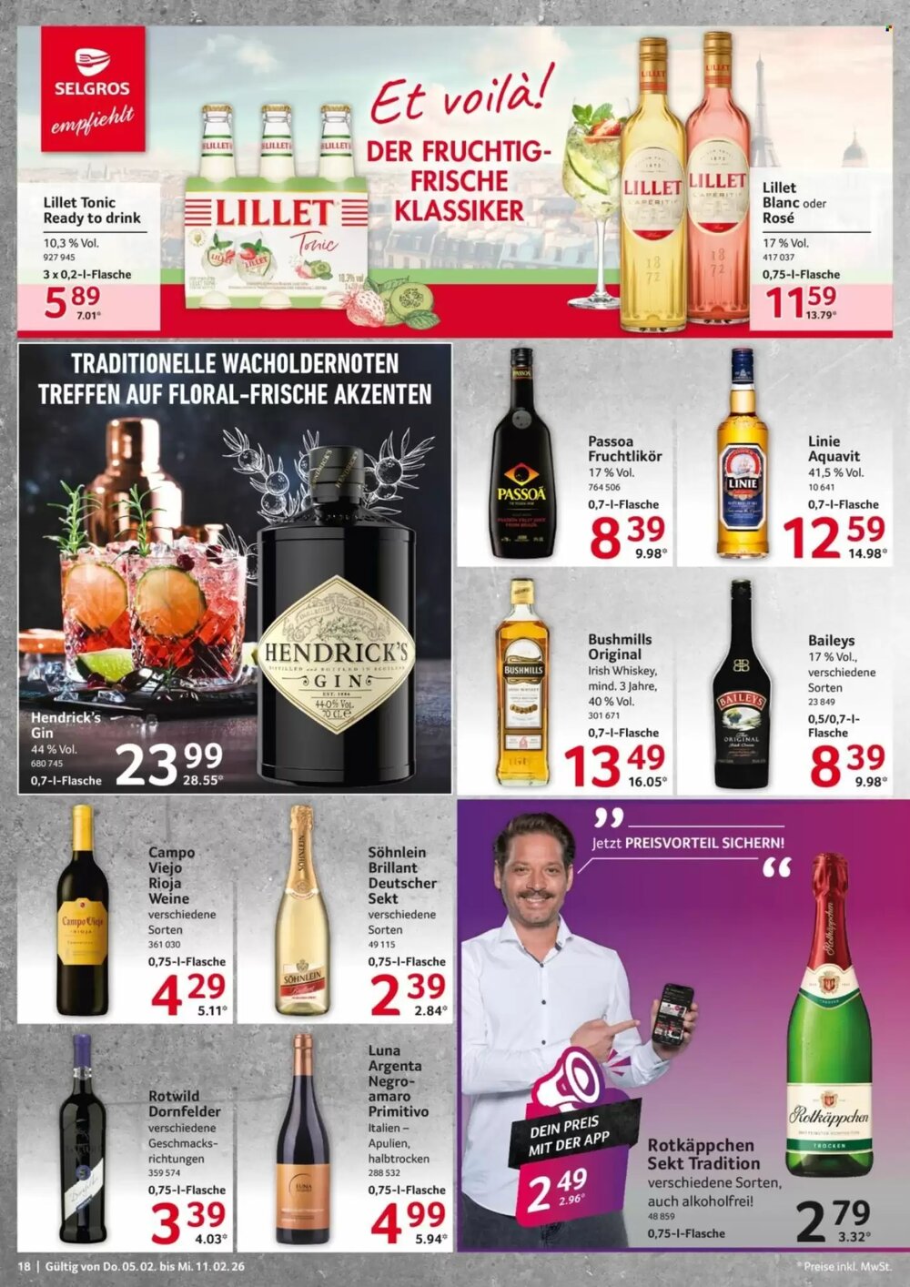 Selgros Prospekt (ab 05.02.2026) zum Blättern - Seite 18