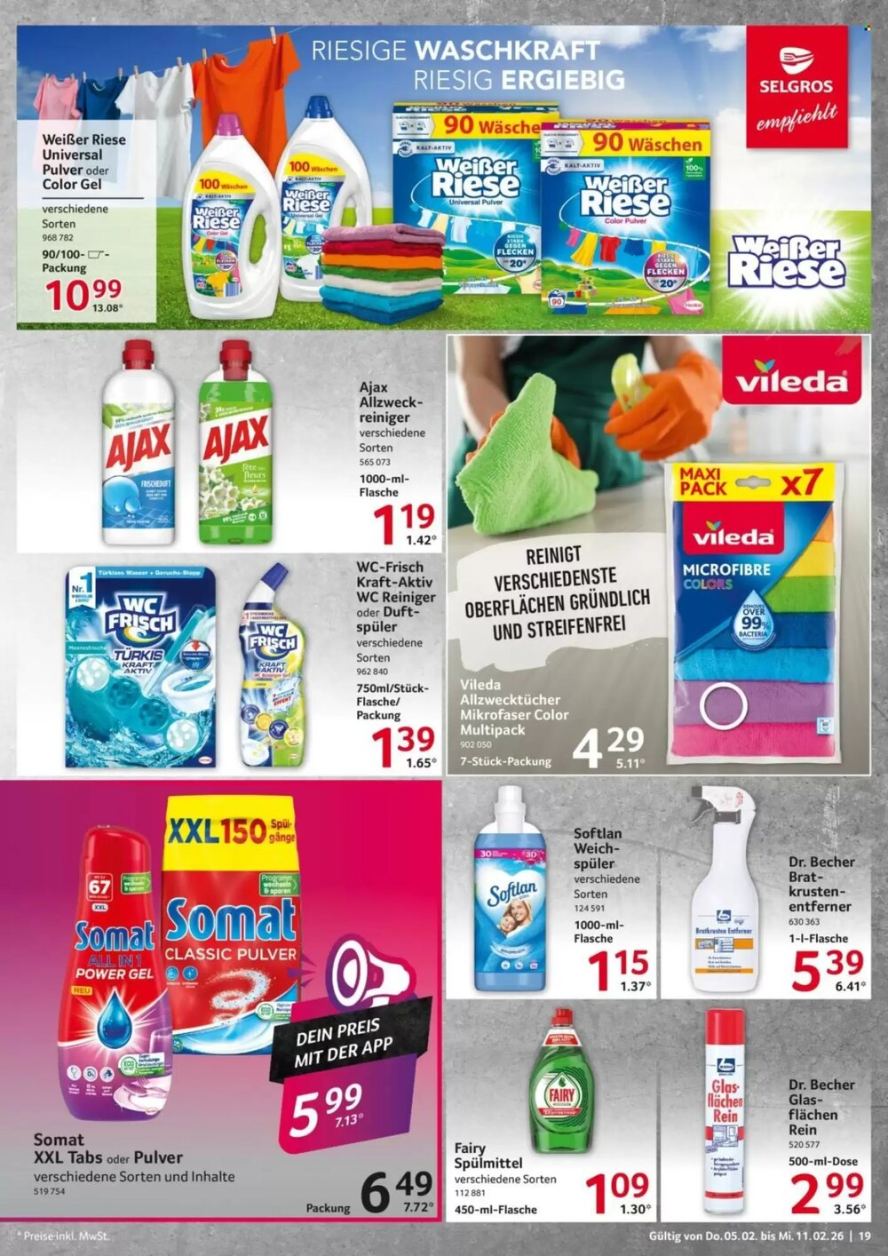 Selgros Prospekt (ab 05.02.2026) zum Blättern - Seite 19