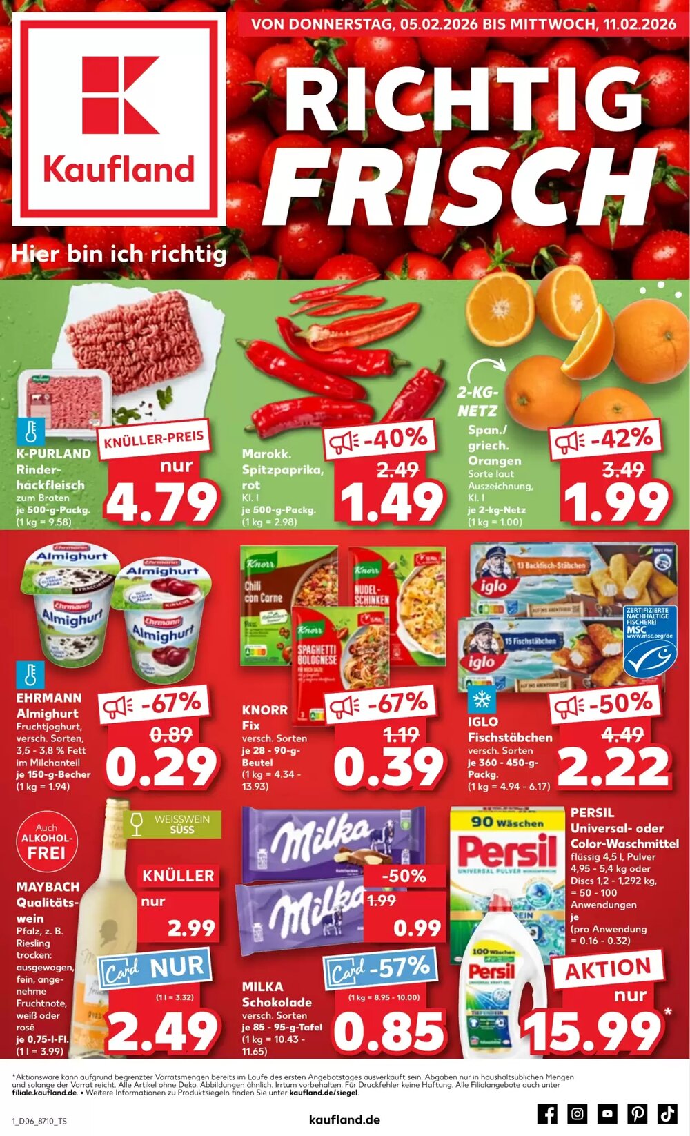 Kaufland Prospekt (ab 05.02.2026) zum Blättern - Seite 1