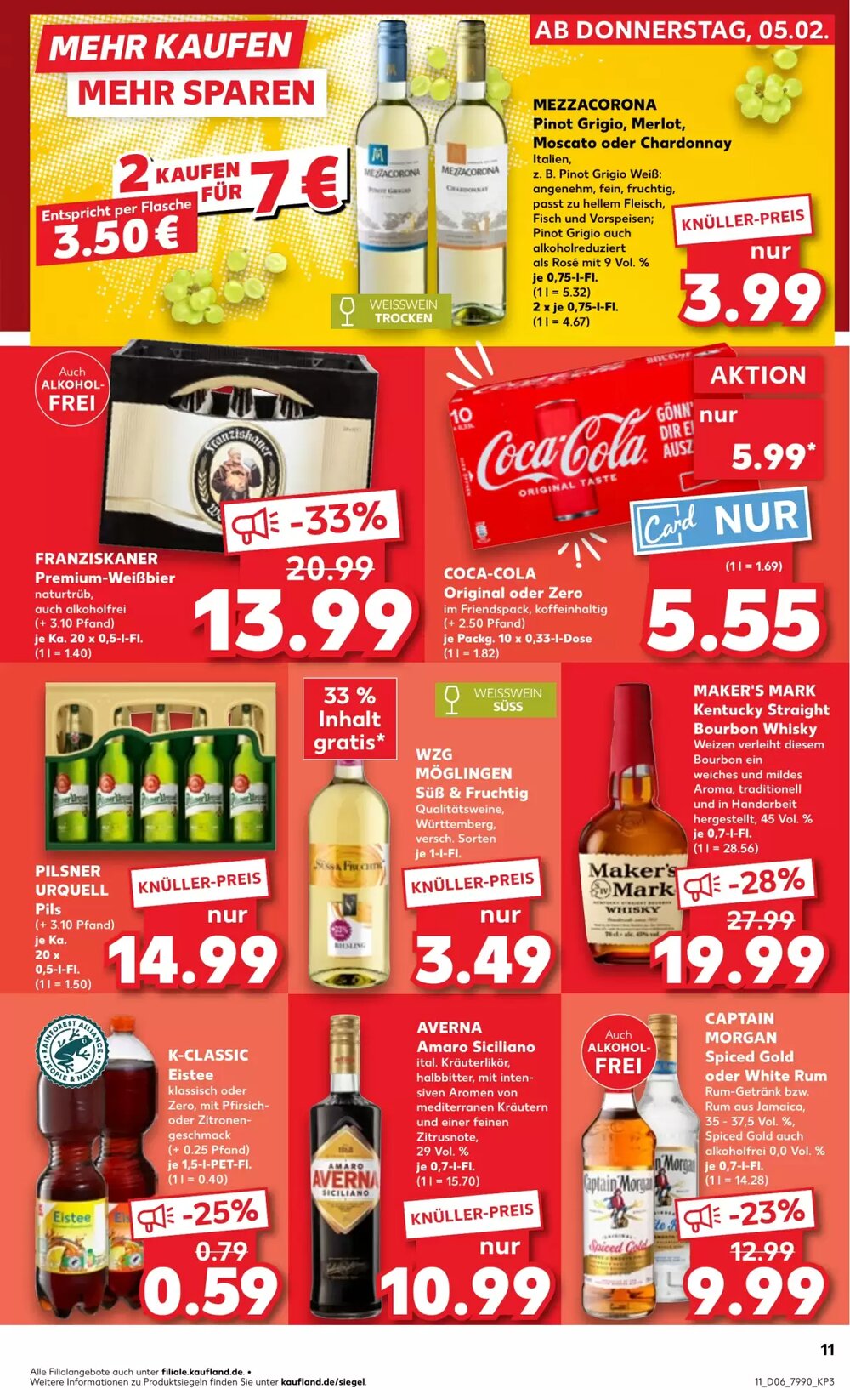 Kaufland Prospekt (ab 05.02.2026) zum Blättern - Seite 11