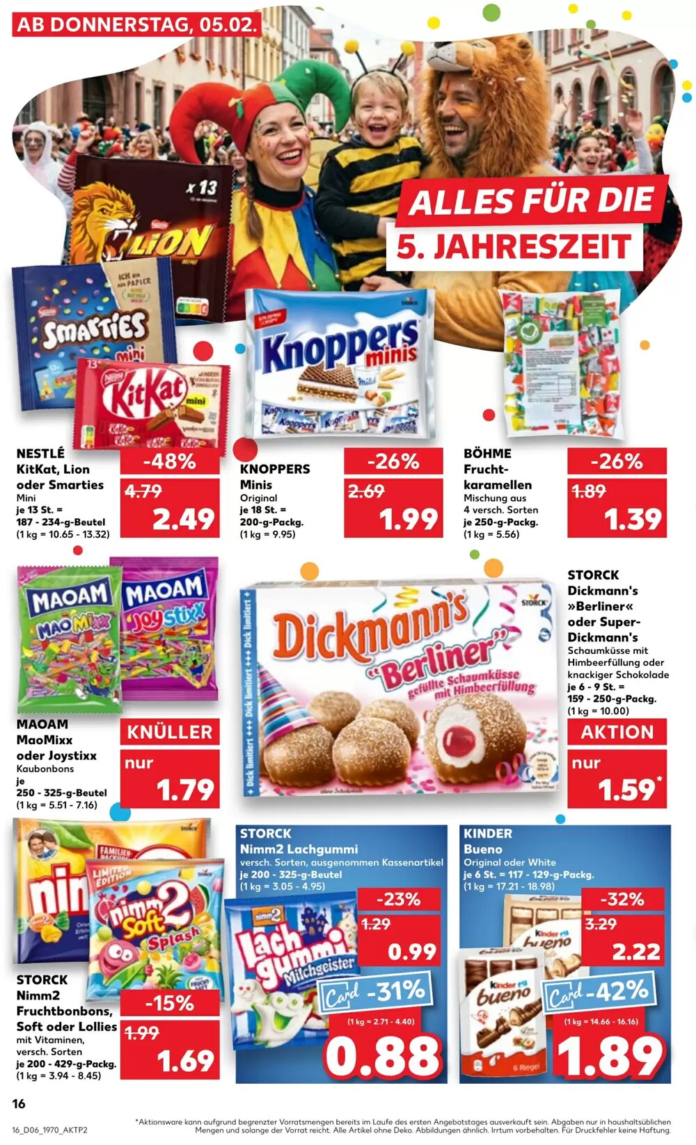 Kaufland Prospekt (ab 05.02.2026) zum Blättern - Seite 16