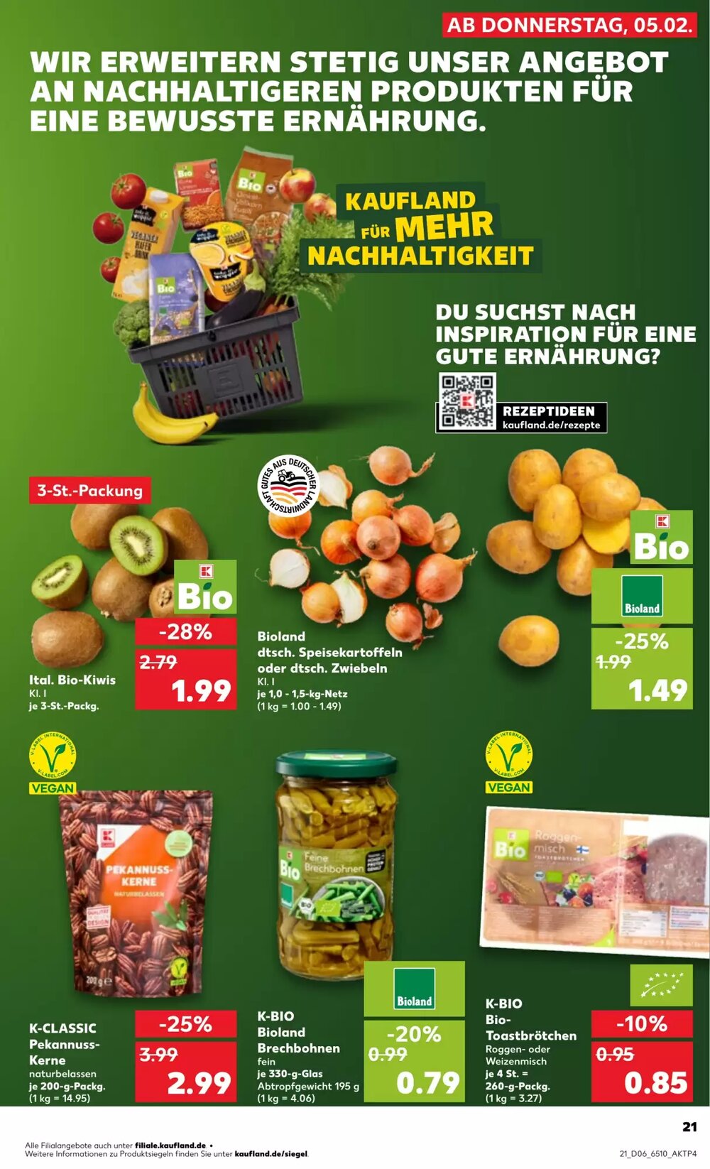 Kaufland Prospekt (ab 05.02.2026) zum Blättern - Seite 21