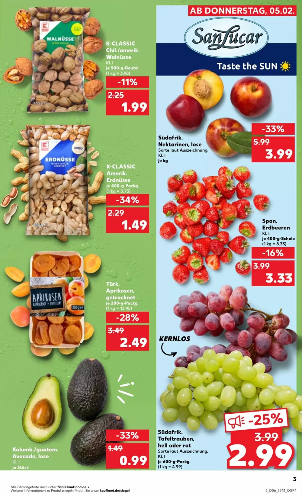 Kaufland Prospekt (ab 05.02.2026) zum Blättern - Seite 3