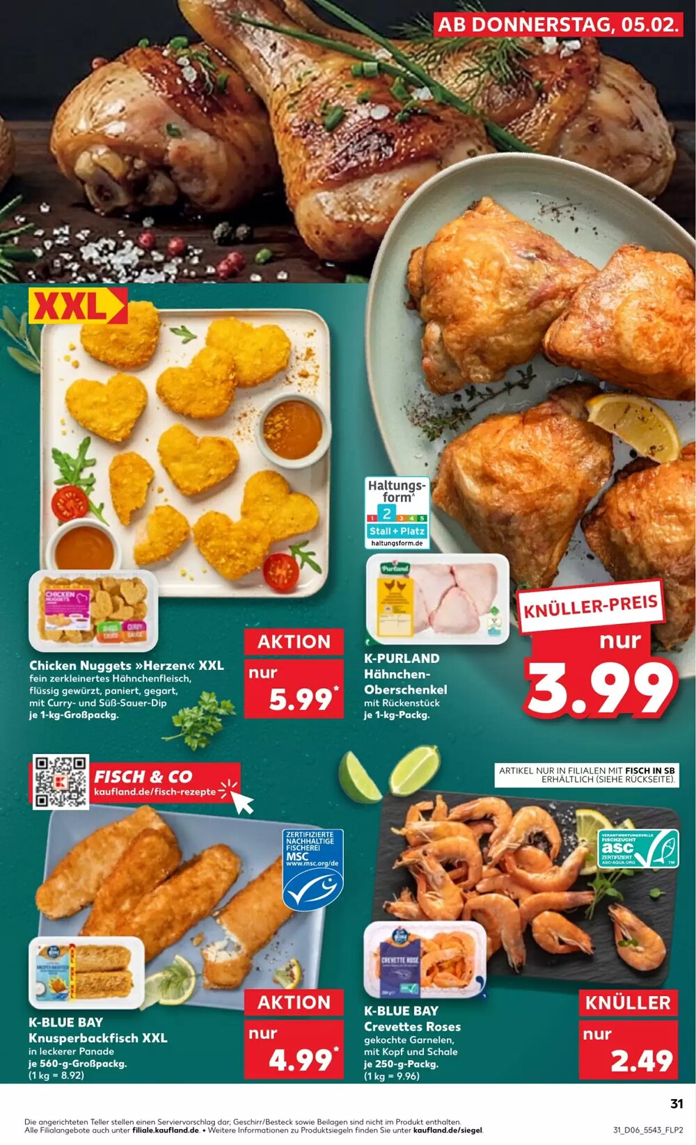 Kaufland Prospekt (ab 05.02.2026) zum Blättern - Seite 31