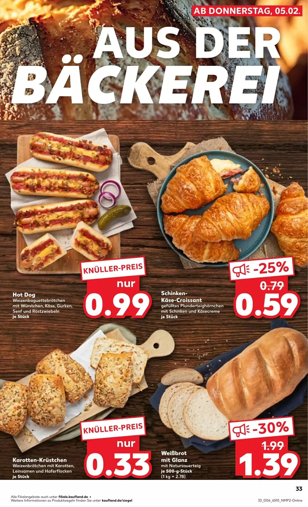Kaufland Prospekt (ab 05.02.2026) zum Blättern - Seite 33