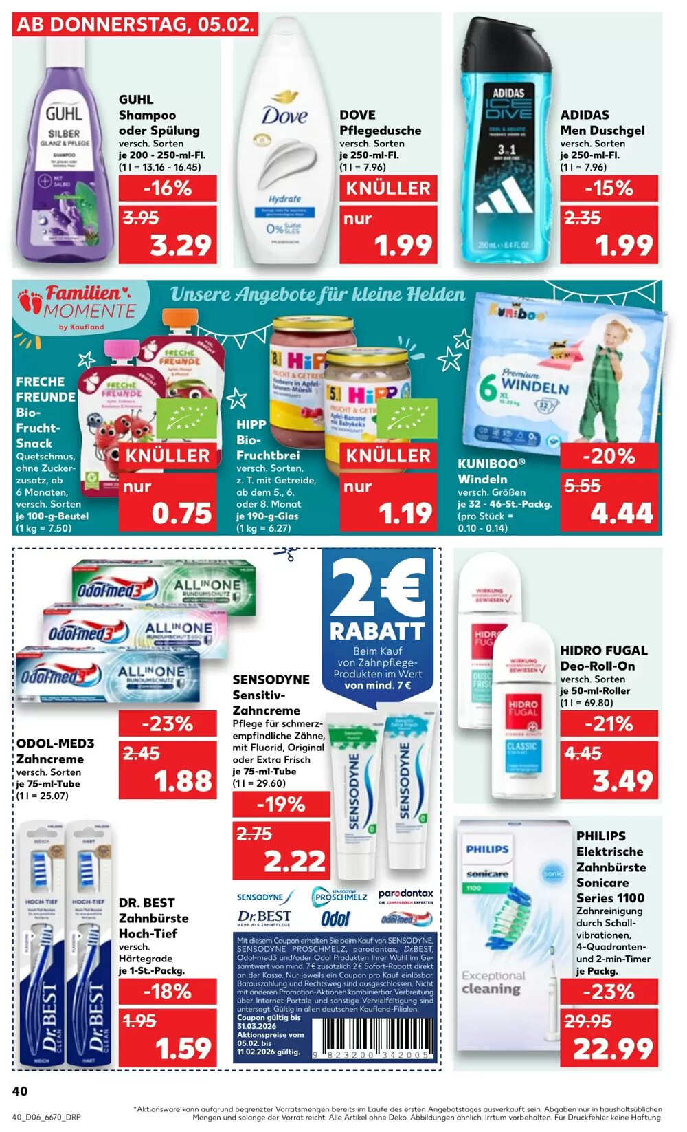 Kaufland Prospekt (ab 05.02.2026) zum Blättern - Seite 40