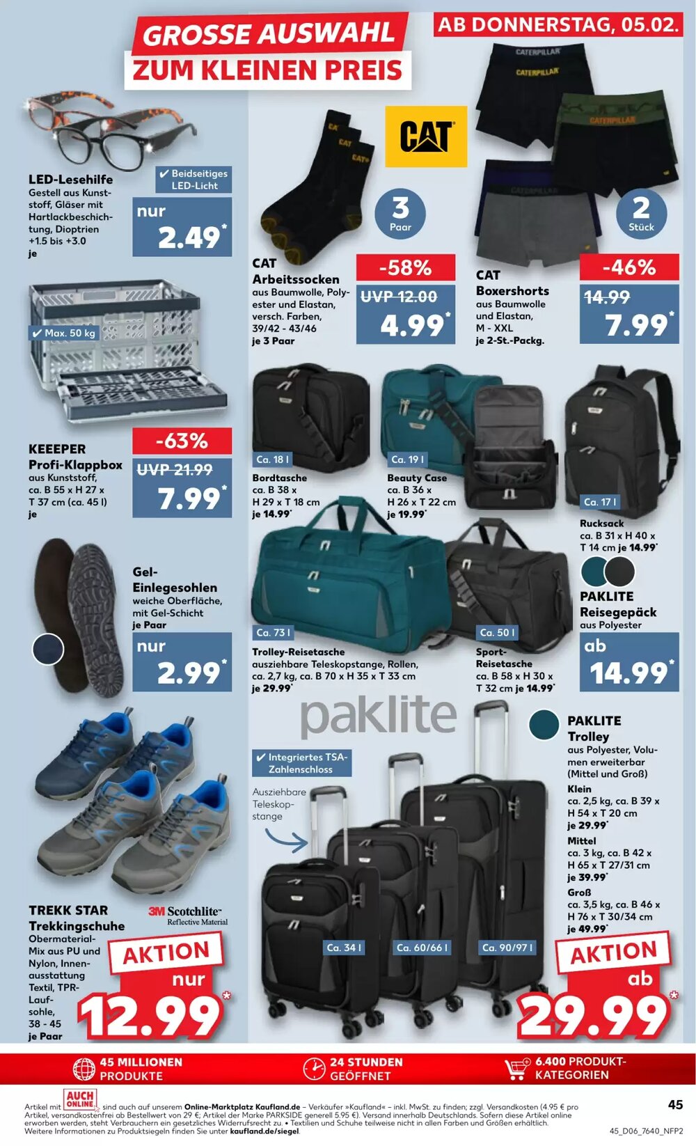 Kaufland Prospekt (ab 05.02.2026) zum Blättern - Seite 45