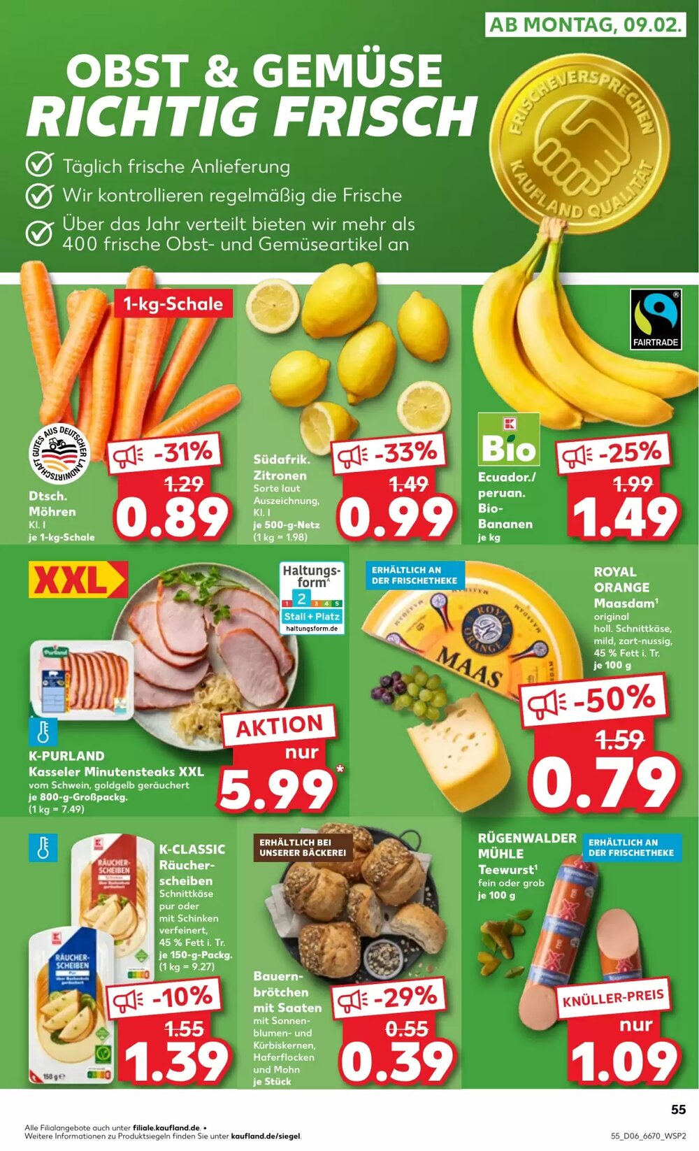Kaufland Prospekt (ab 05.02.2026) zum Blättern - Seite 55