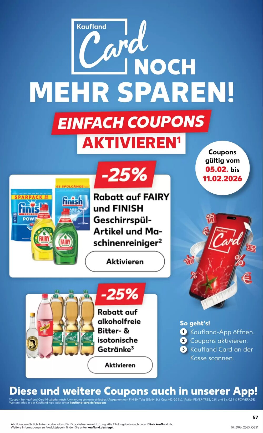 Kaufland Prospekt (ab 05.02.2026) zum Blättern - Seite 57