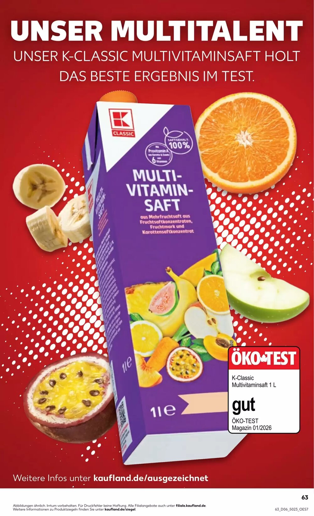 Kaufland Prospekt (ab 05.02.2026) zum Blättern - Seite 63