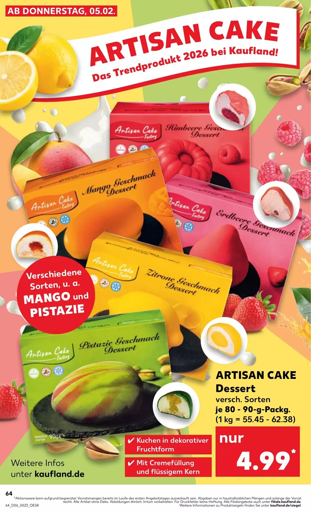 Kaufland Prospekt (ab 05.02.2026) zum Blättern - Seite 64