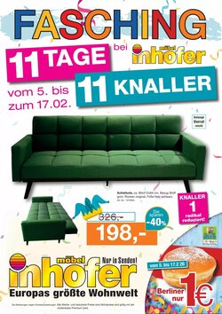 Möbel Inhofer Prospekt (ab 05.02.2026) zum Blättern