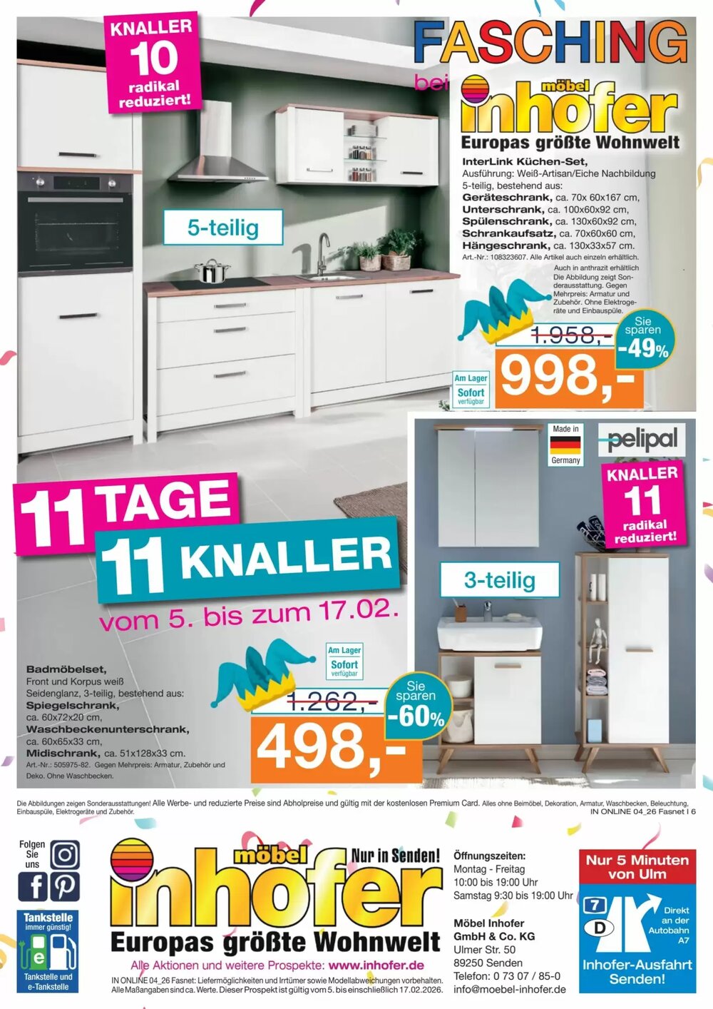 Möbel Inhofer Prospekt (ab 05.02.2026) zum Blättern - Seite 6