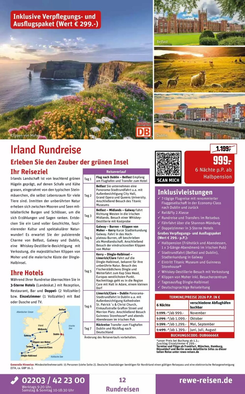 REWE Reisen Prospekt (ab 05.02.2026) zum Blättern - Seite 12