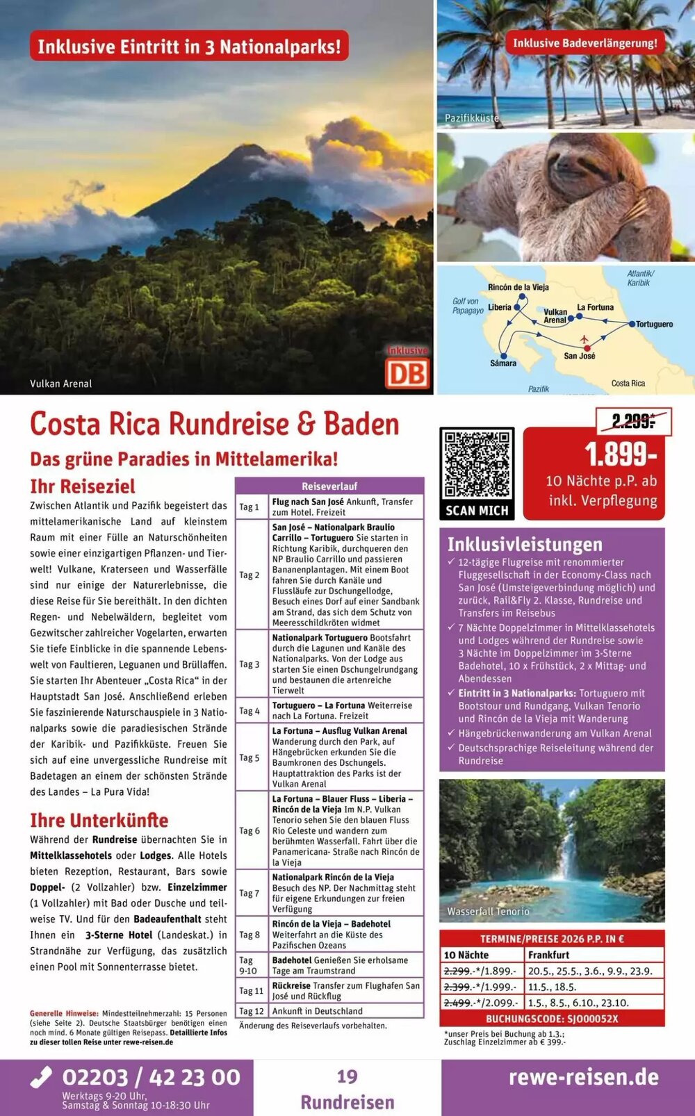 REWE Reisen Prospekt (ab 05.02.2026) zum Blättern - Seite 19