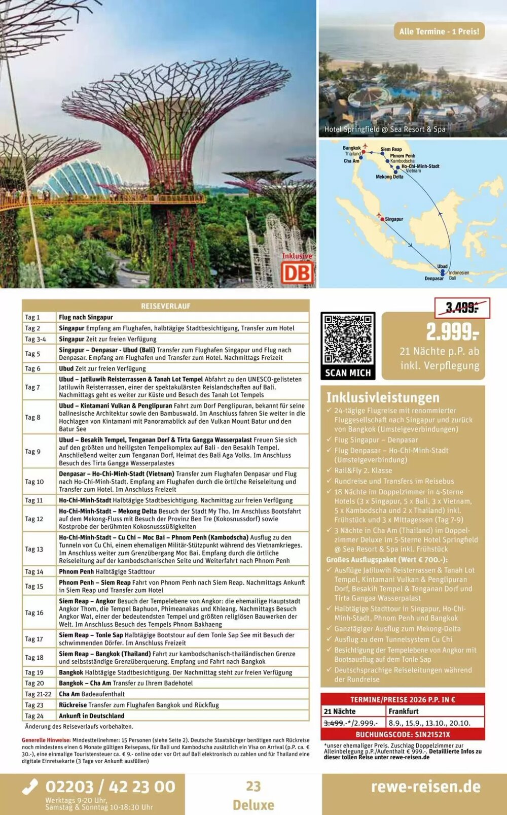 REWE Reisen Prospekt (ab 05.02.2026) zum Blättern - Seite 23