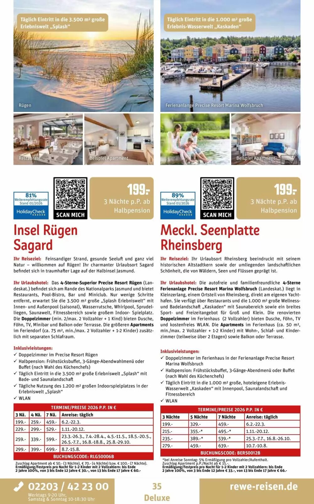REWE Reisen Prospekt (ab 05.02.2026) zum Blättern - Seite 35