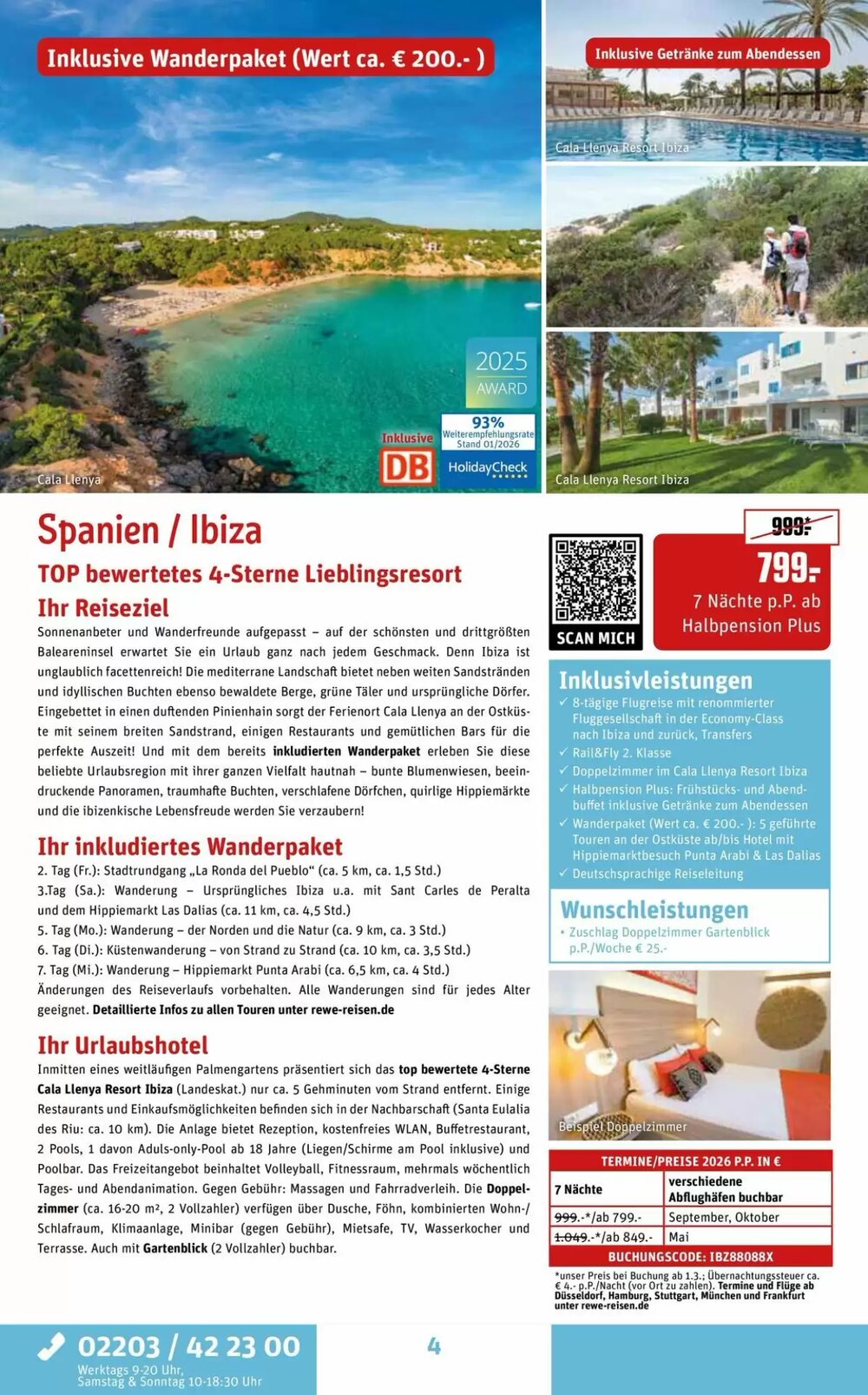 REWE Reisen Prospekt (ab 05.02.2026) zum Blättern - Seite 4