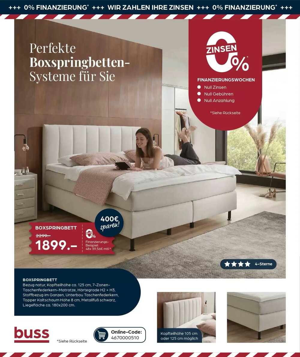 Möbel Buss Prospekt (ab 05.02.2026) zum Blättern - Seite 22