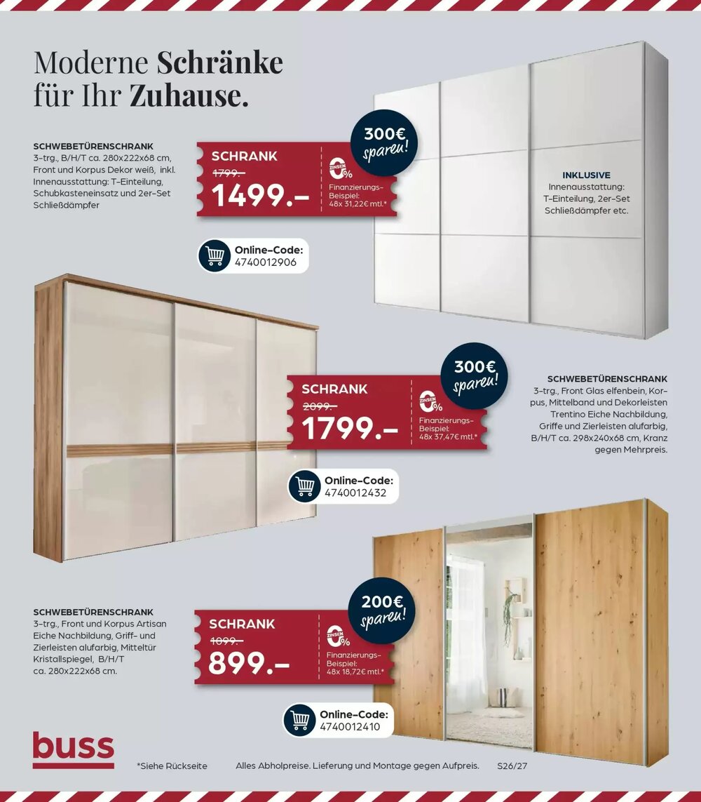 Möbel Buss Prospekt (ab 05.02.2026) zum Blättern - Seite 26