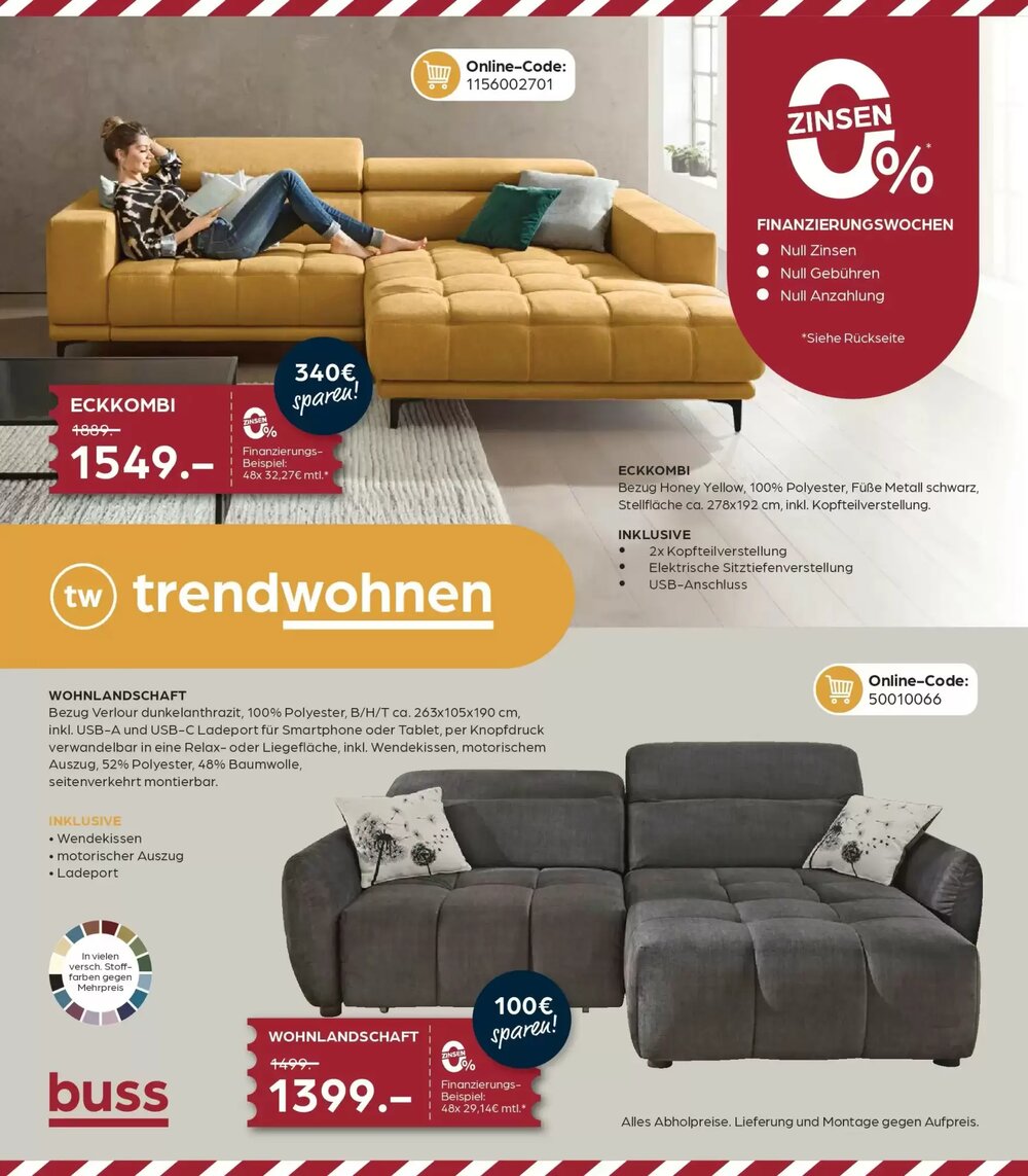 Möbel Buss Prospekt (ab 05.02.2026) zum Blättern - Seite 4
