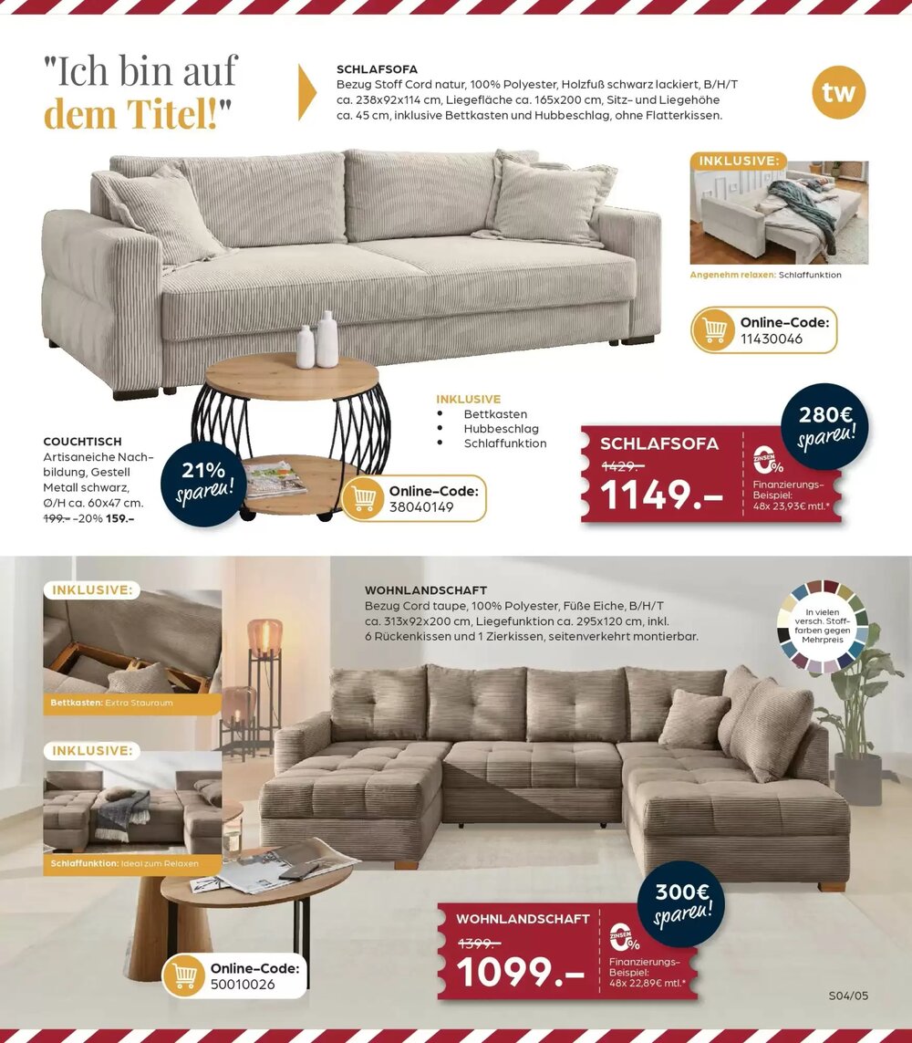 Möbel Buss Prospekt (ab 05.02.2026) zum Blättern - Seite 5