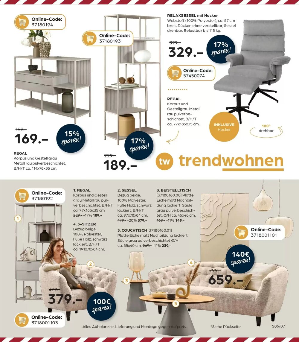 Möbel Buss Prospekt (ab 05.02.2026) zum Blättern - Seite 7