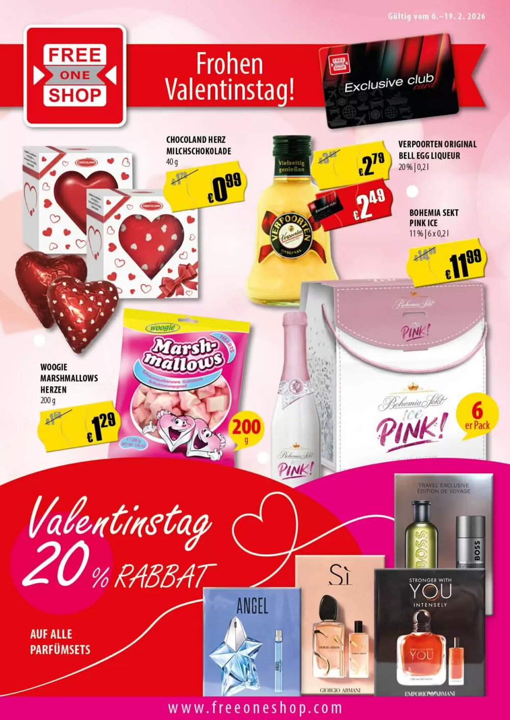 FreeOneShop Prospekt (ab 06.02.2026) zum Blättern - Seite 1