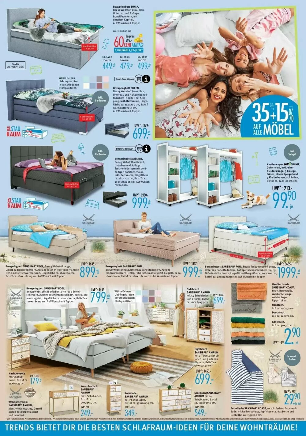 Trends Möbel Prospekt (ab 06.02.2026) zum Blättern - Seite 4