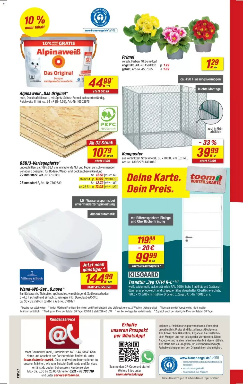 toom Baumarkt Prospekt (ab 07.02.2026) zum Blättern - Seite 10