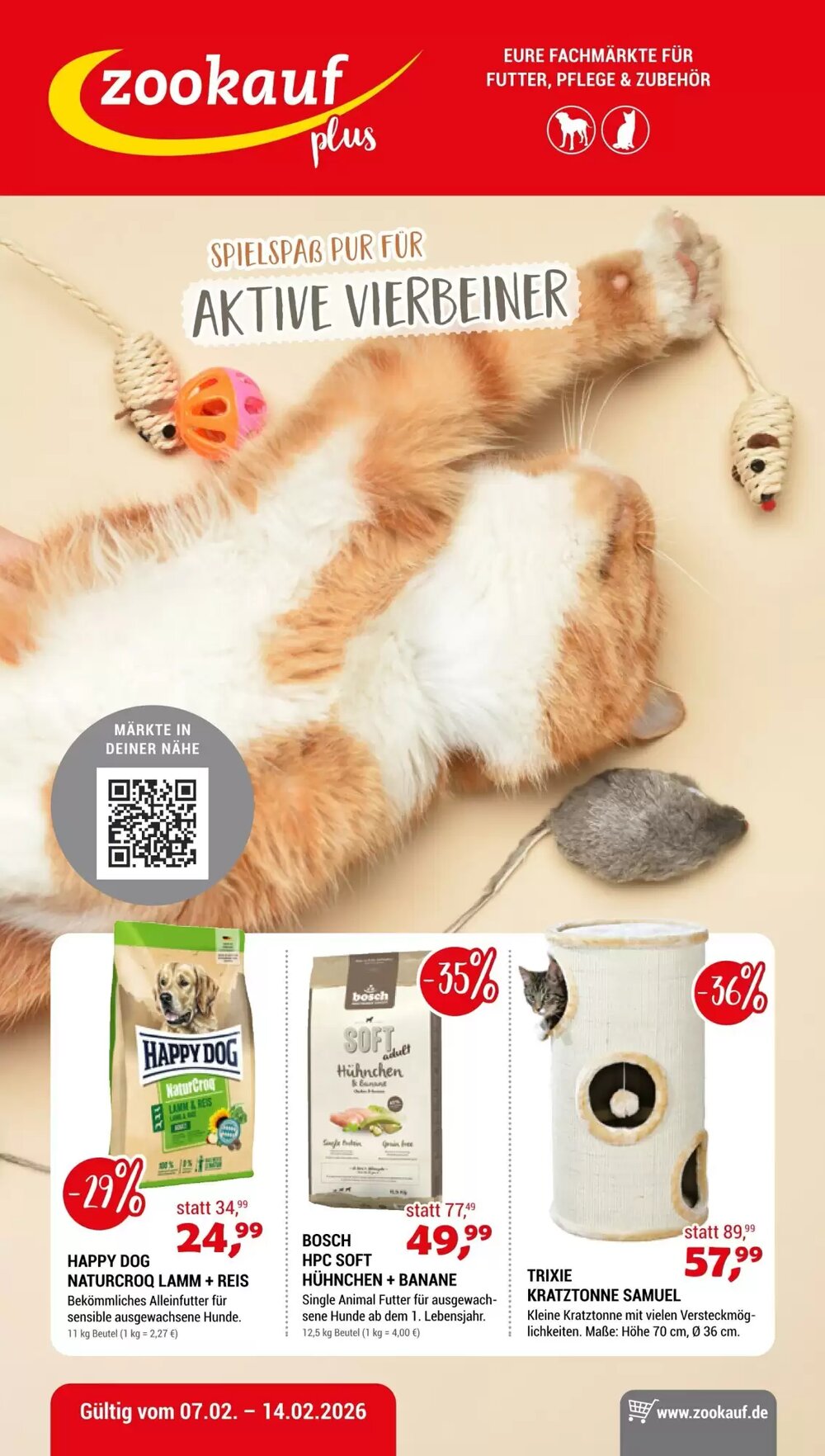 Zookauf Prospekt (ab 07.02.2026) zum Blättern - Seite 1