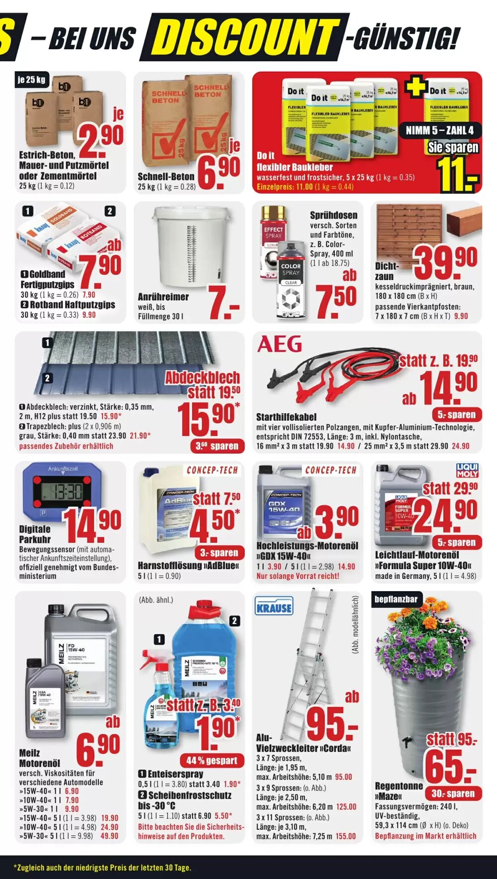 B1 Discount Baumarkt Prospekt (ab 07.02.2026) zum Blättern - Seite 5